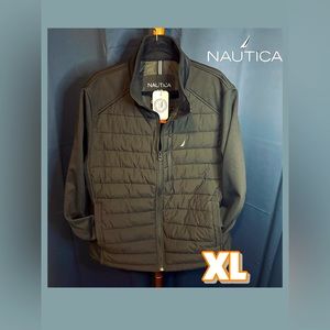 NAUTICAL Men’s Mixed Media Jacket, size XL